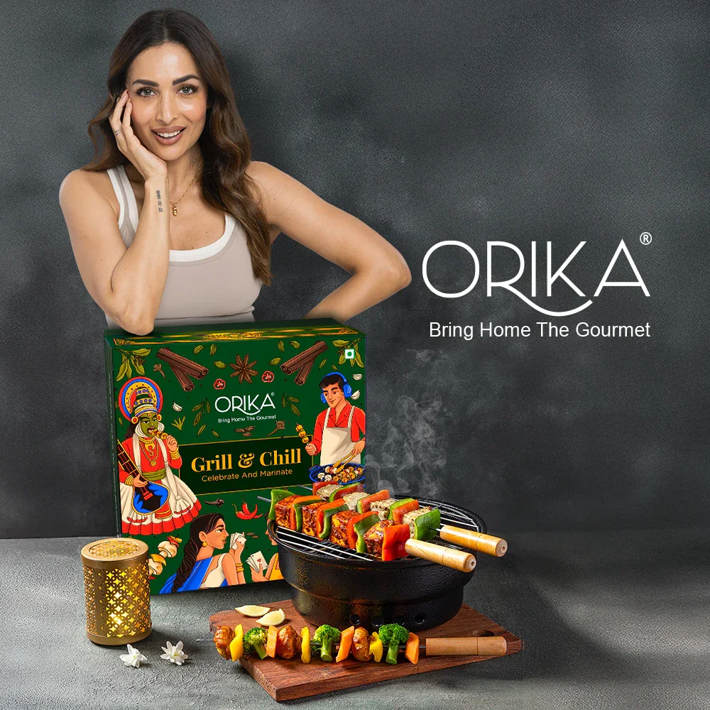 Orika Grill & Chill Portable Barbeque Griller Set with Seasonings/Marinades - Image 7