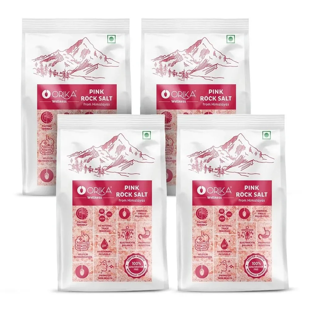 Orika Himalayan Pink Rock Salt with 84+ Vital Trace Minerals - 500g - Image 10
