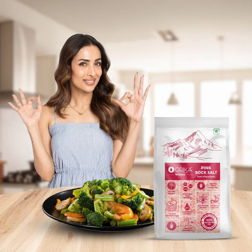 Orika Himalayan Pink Rock Salt with 84+ Vital Trace Minerals - 500g - Image 8