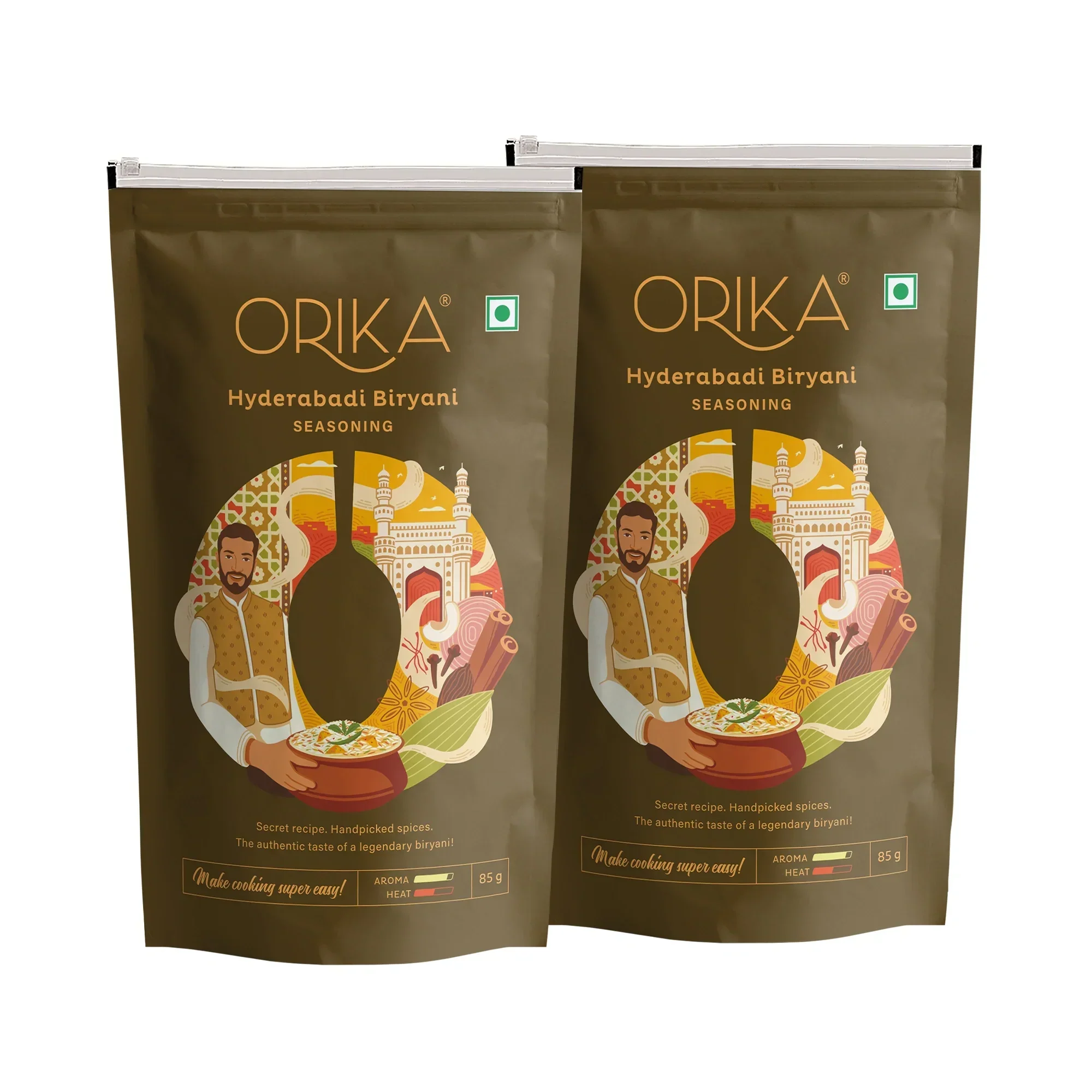 Orika Hyderabadi Biryani Seasoning, 85g - Image 12