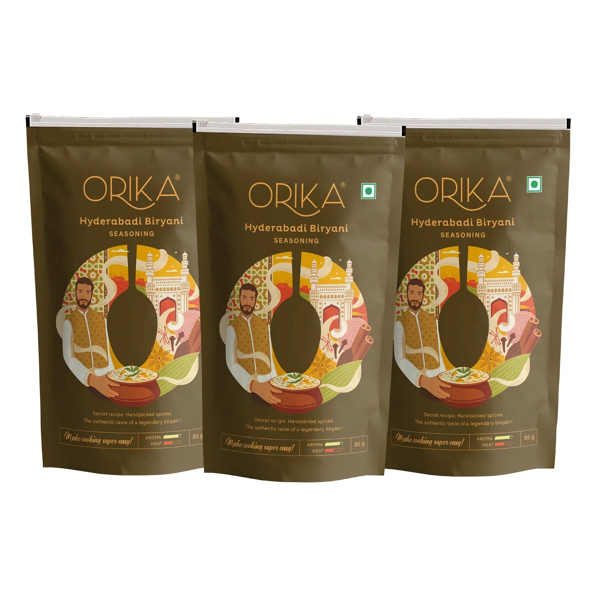 Orika Hyderabadi Biryani Seasoning, 85g - Image 13