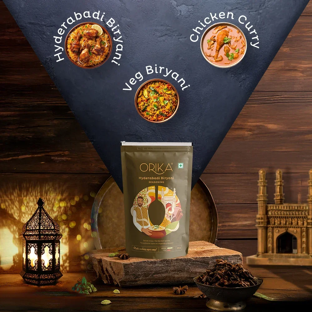 Orika Hyderabadi Biryani Seasoning, 85g - Image 6