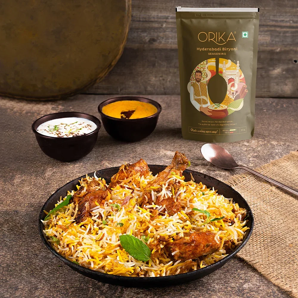 Orika Hyderabadi Biryani Seasoning, 85g - Image 7