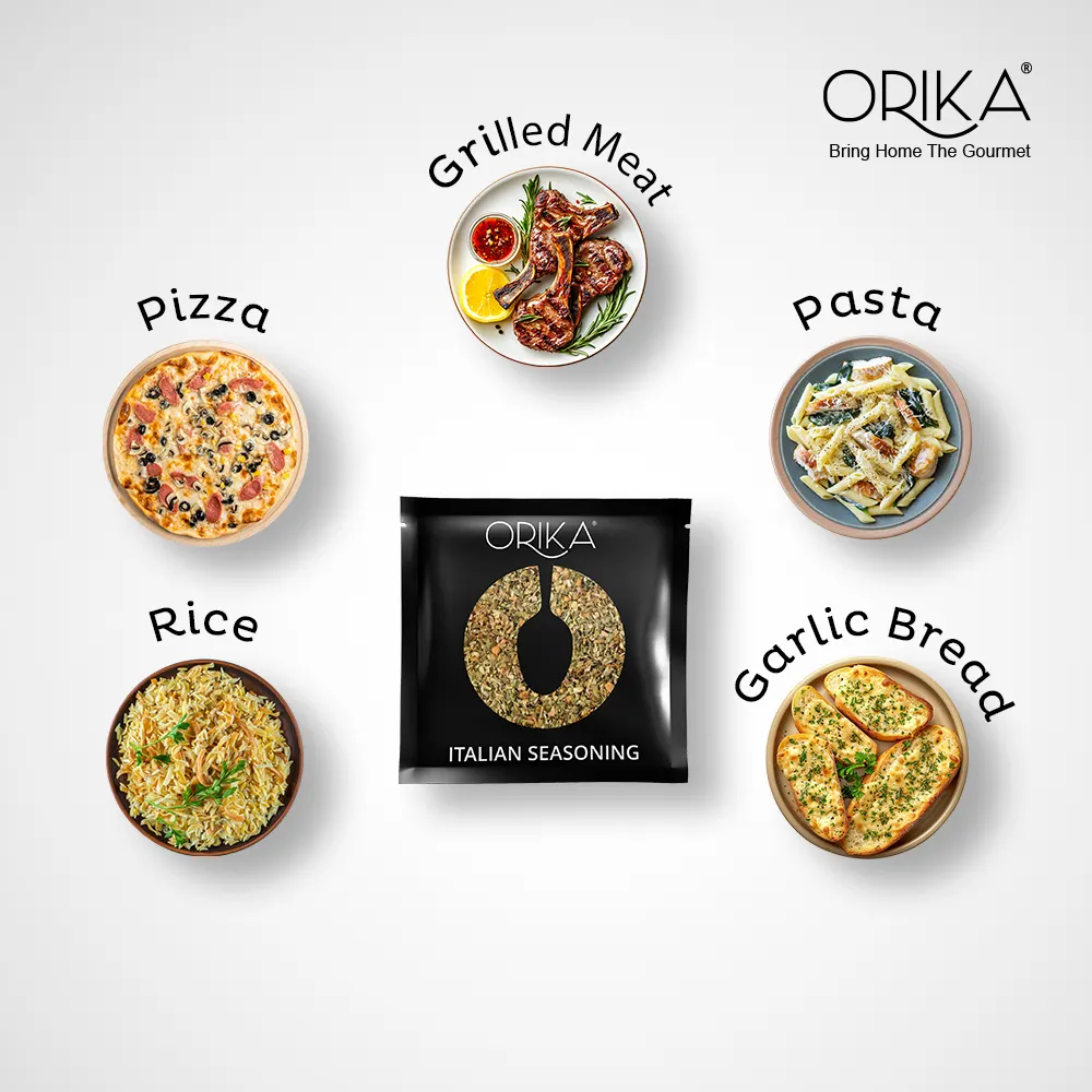 Orika Italian Oregano Pizza Seasoning | 65 Sachets (0.8g each) - Image 4