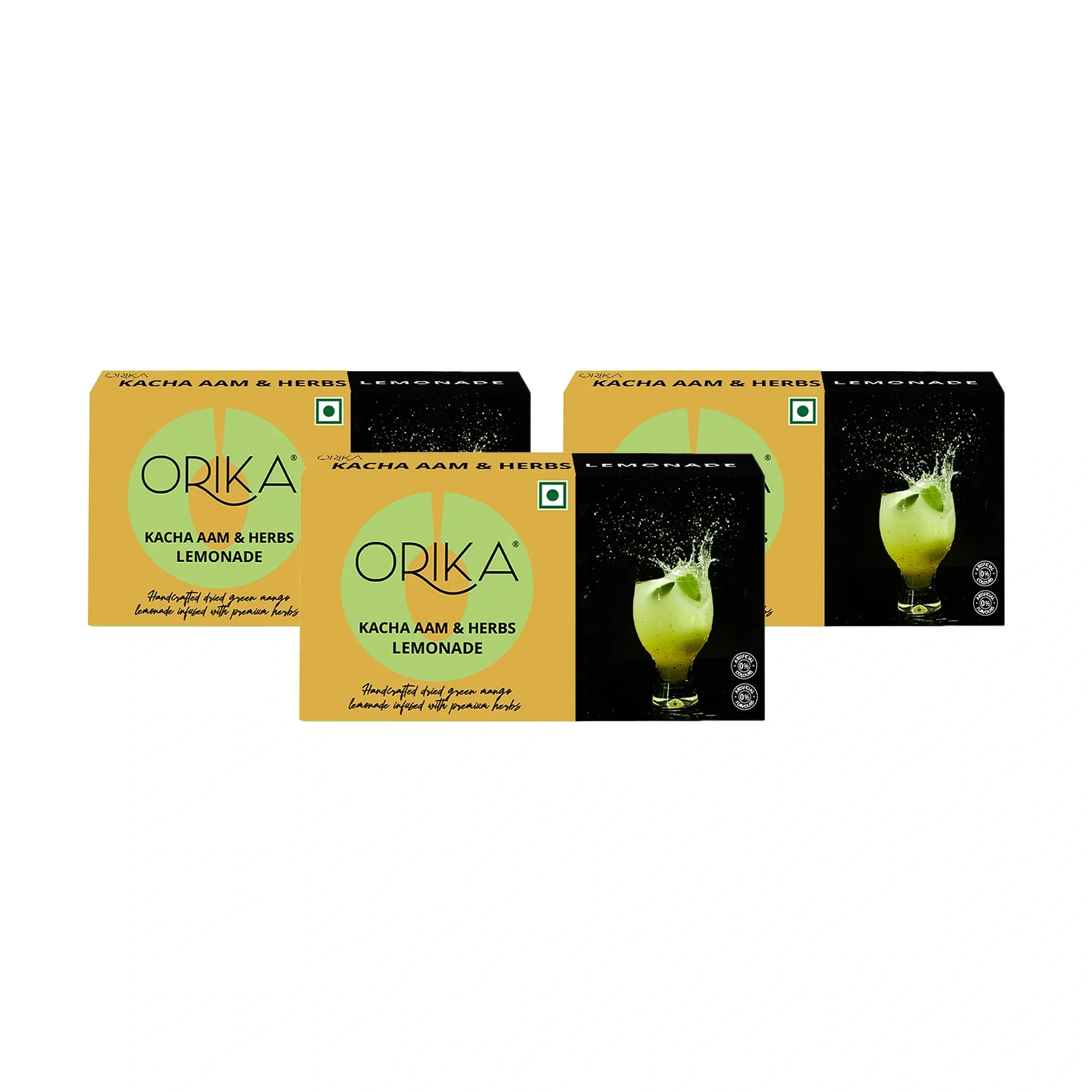 Orika Kacha Aam & Herbs Lemonade | 19g/sachet - Image 11