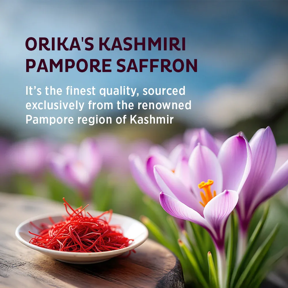 Orika Kashmiri Pampore Saffron (Kesar) | 0.5 Gm - Image 3