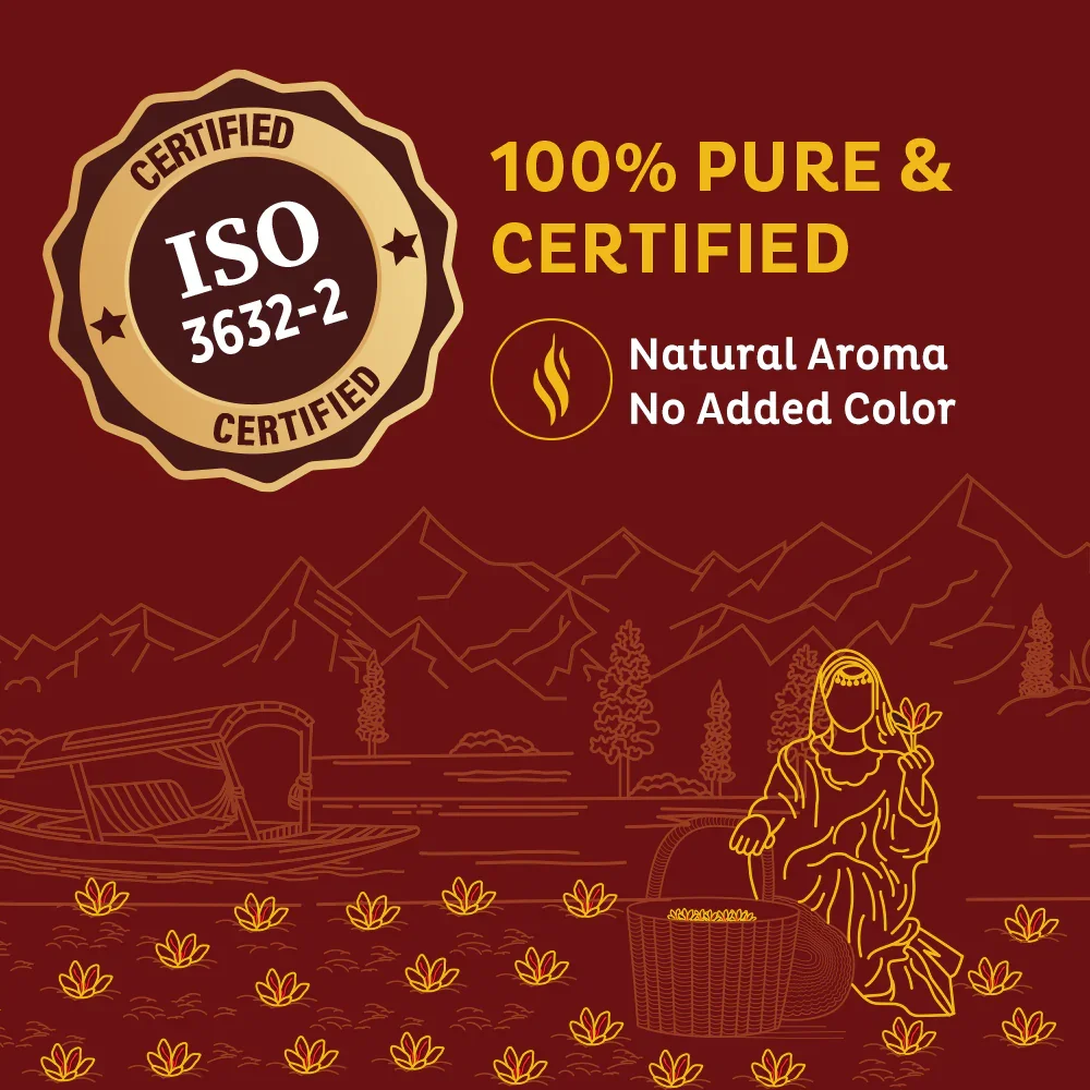 Orika Kashmiri Pampore Saffron (Kesar) | 0.5 Gm - Image 4