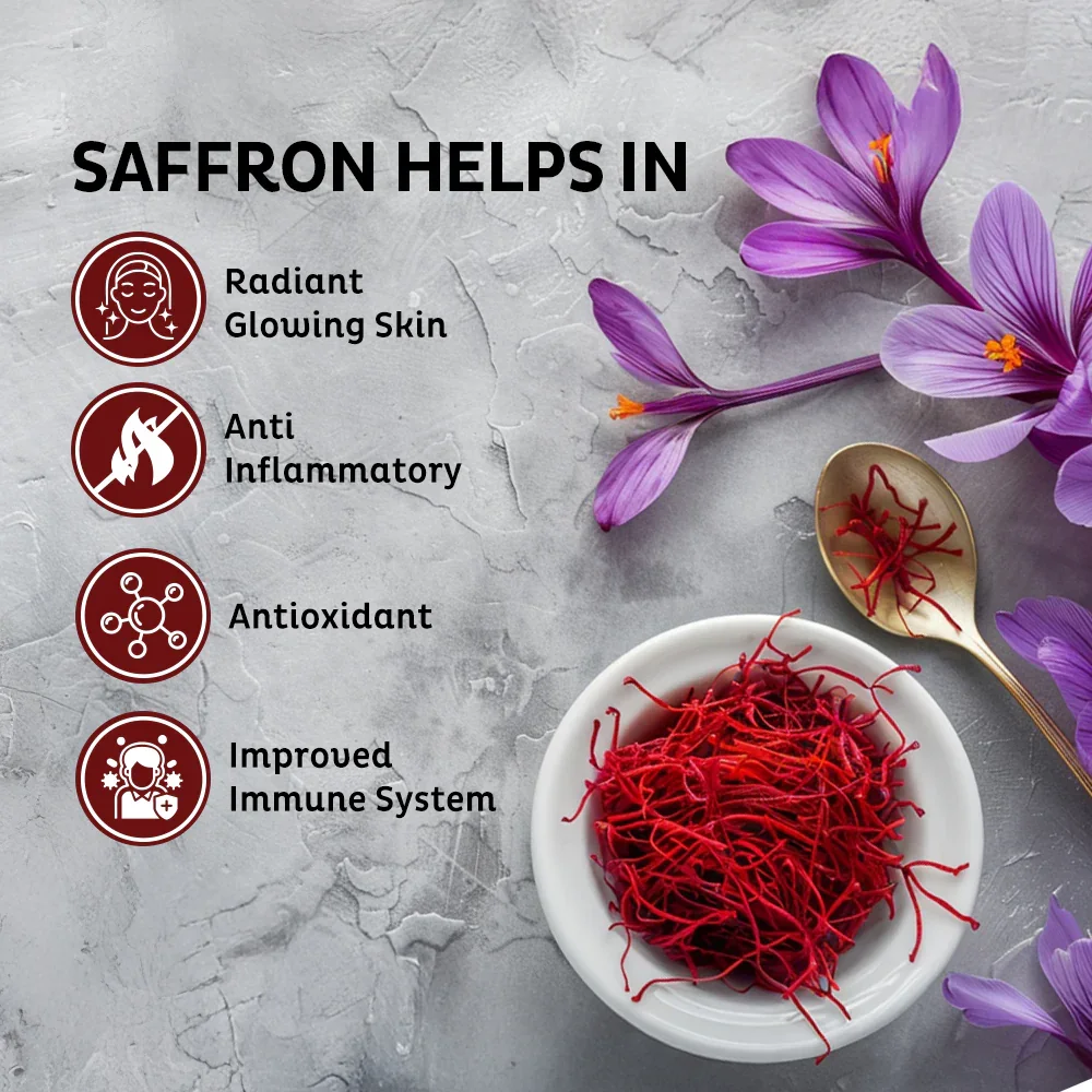 Orika Kashmiri Pampore Saffron (Kesar) | 0.5 Gm - Image 5