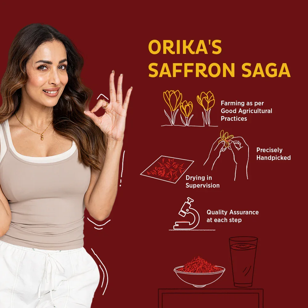 Orika Kashmiri Pampore Saffron (Kesar) | 0.5 Gm - Image 6