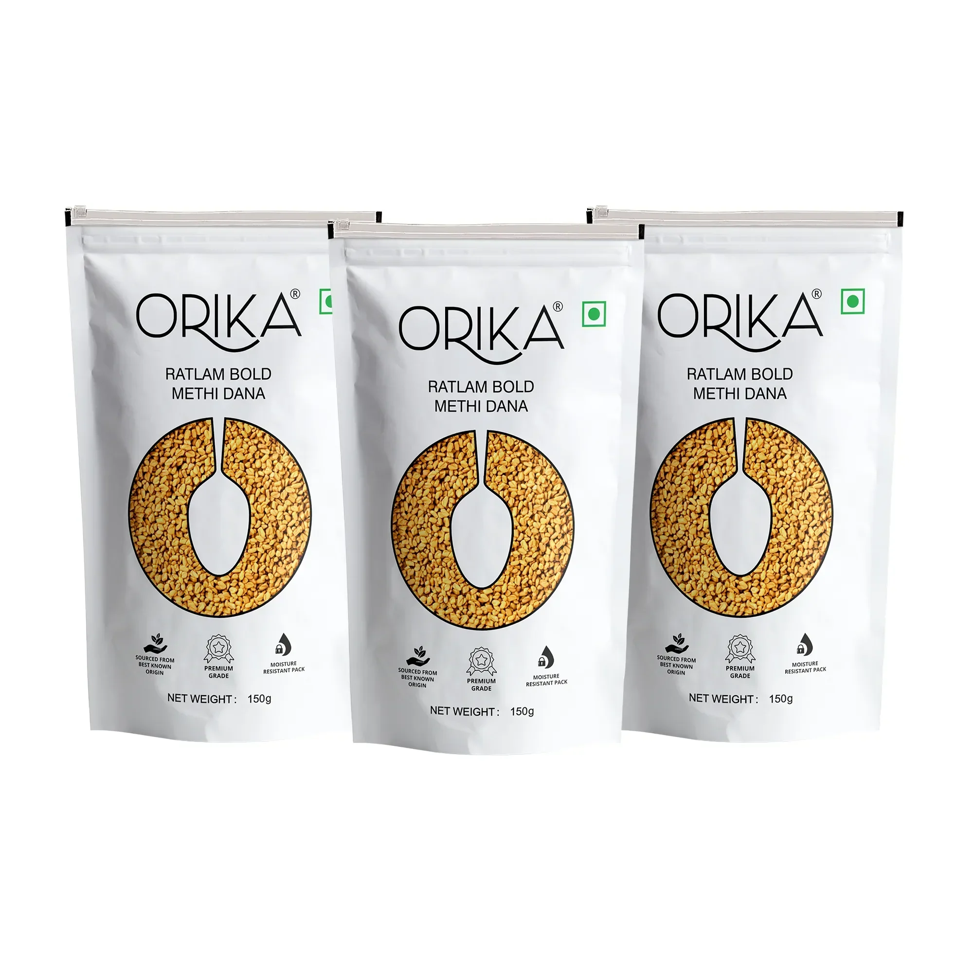 Orika Ratlam Bold Methi Dana | 150g - Image 11