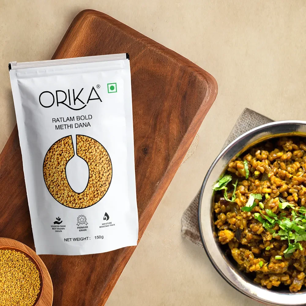 Orika Ratlam Bold Methi Dana | 150g - Image 5