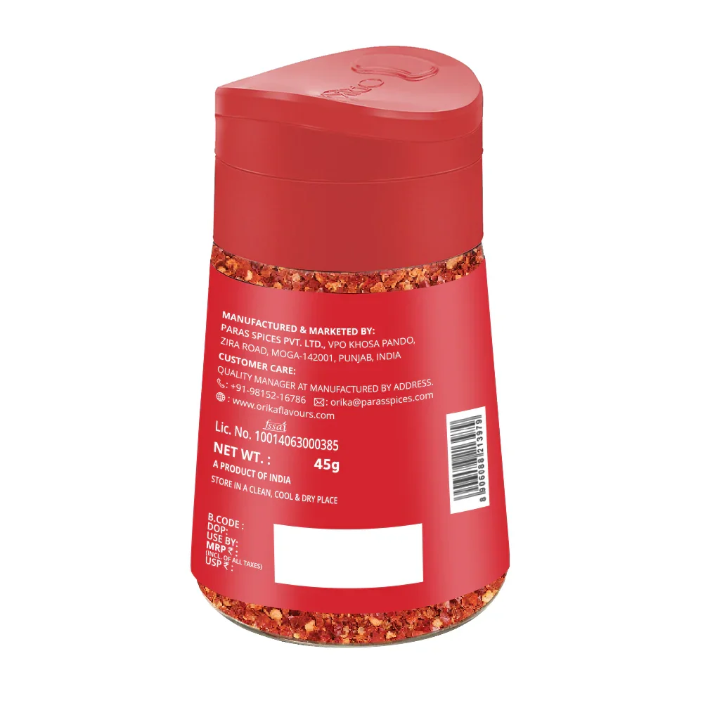 Orika Red Chilli Flakes | 45g - Image 9