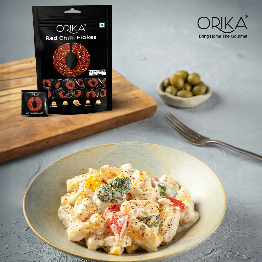 Orika Red Chilli Flakes | 65 Sachets (0.8g each) - Image 6