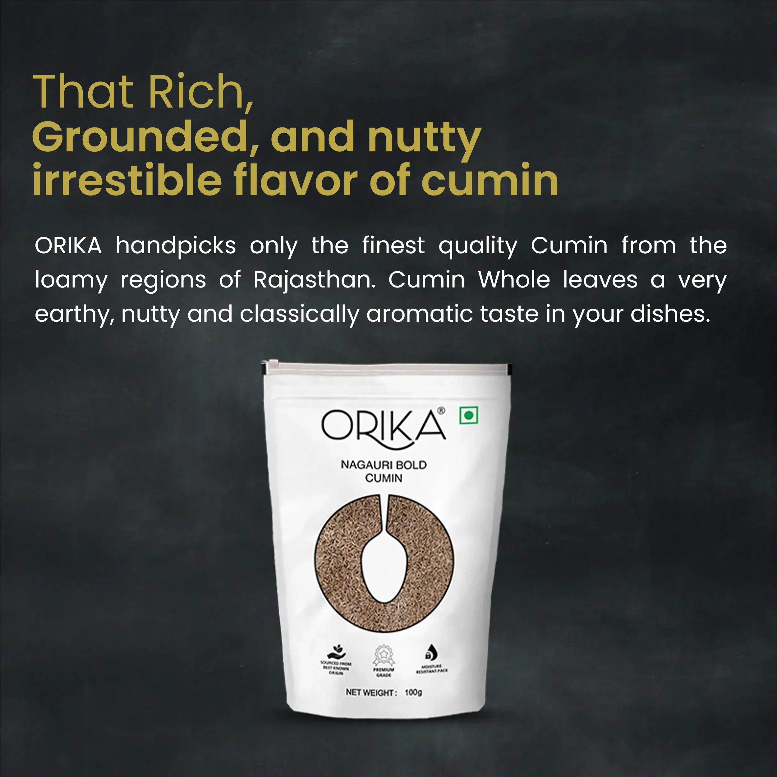 Orika Sabut Masala Combo, Pack of 3, 100g/each - Image 13