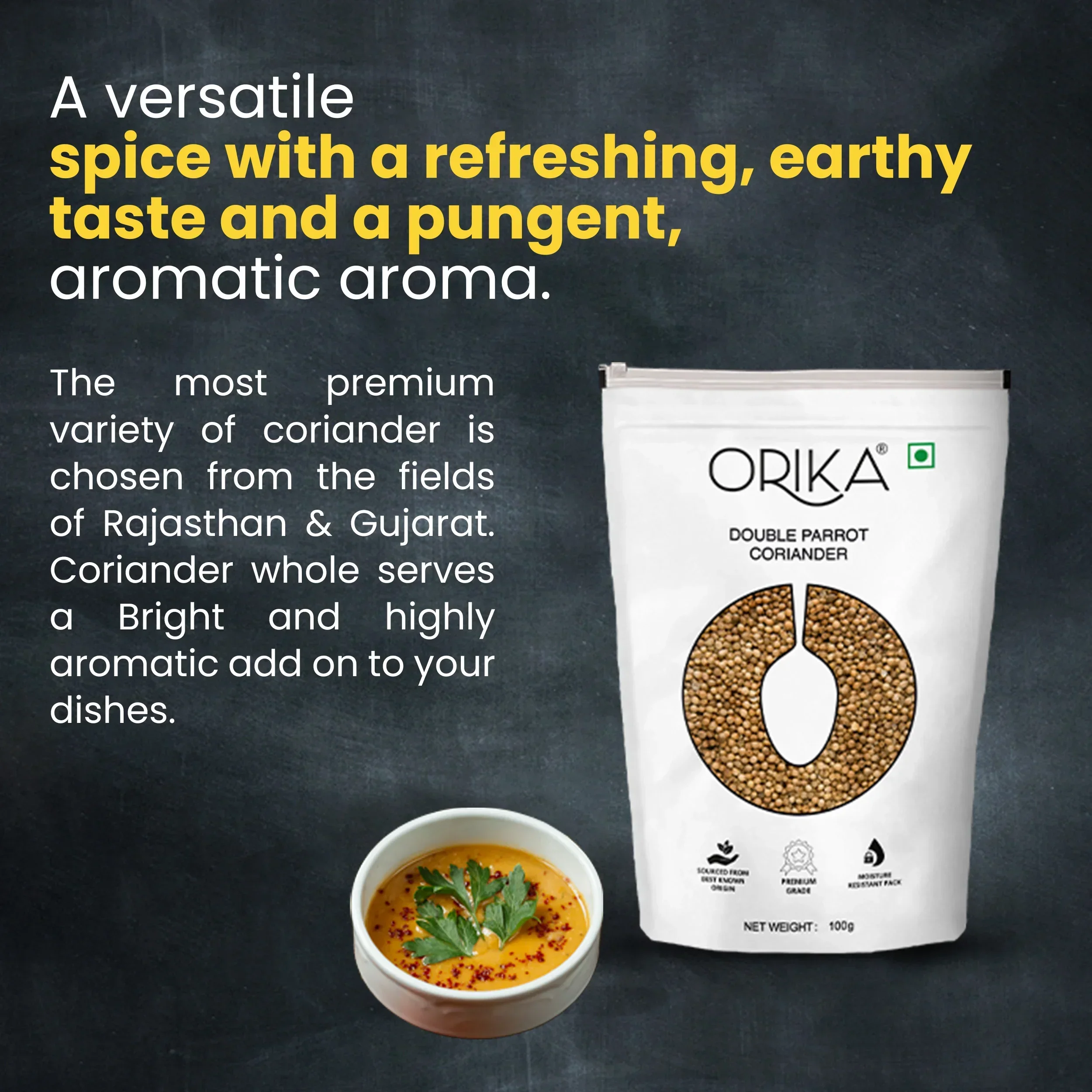 Orika Sabut Masala Combo, Pack of 3, 100g/each - Image 7