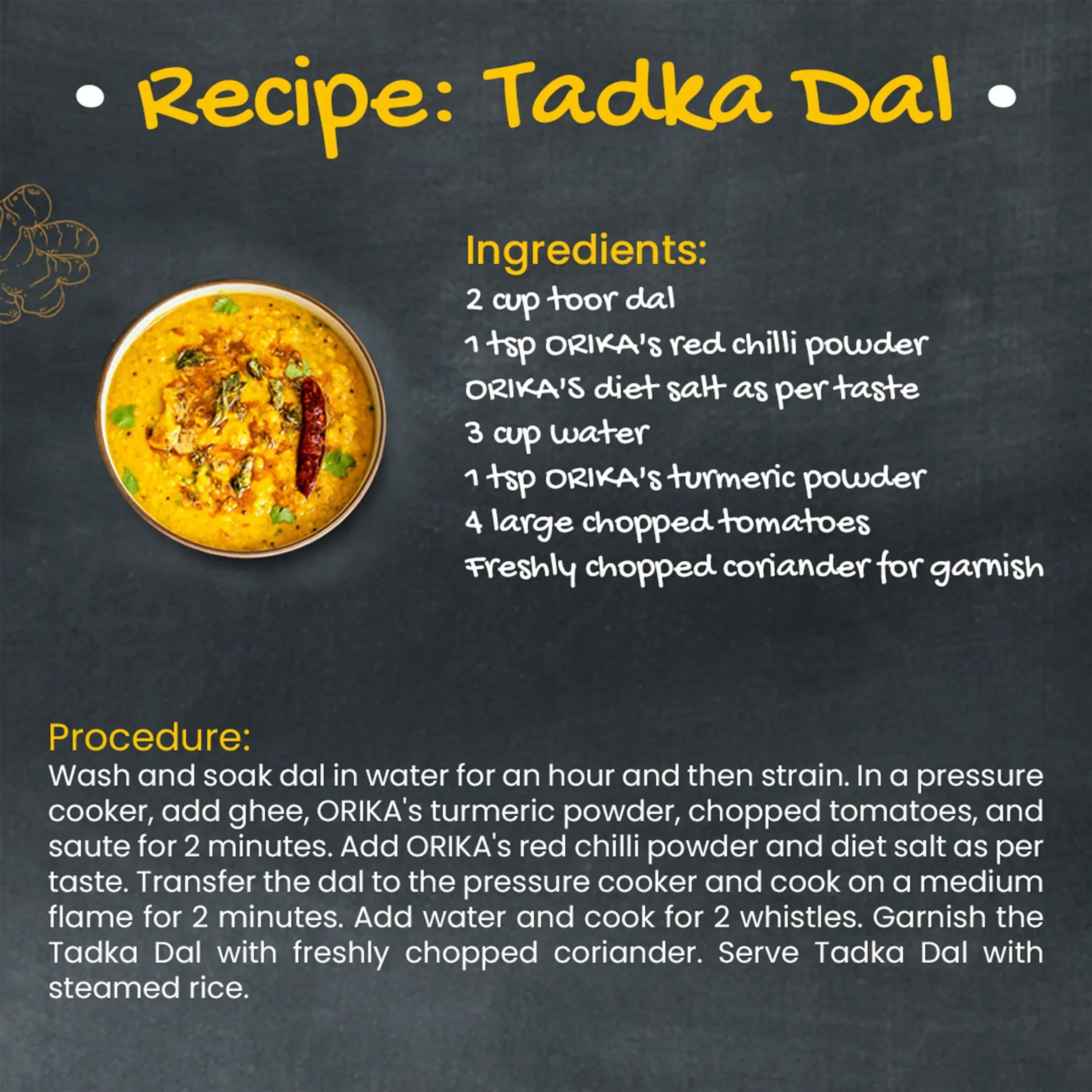 Orika Salem Turmeric, Hot Red Chilli Powder, Kashmiri Red Chilli Powder, Coriander Powder 100 Gm Each - Image 10