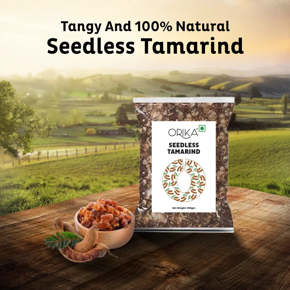 Orika Seedless Tamarind - Seedless Imli 200 Gms - Image 4