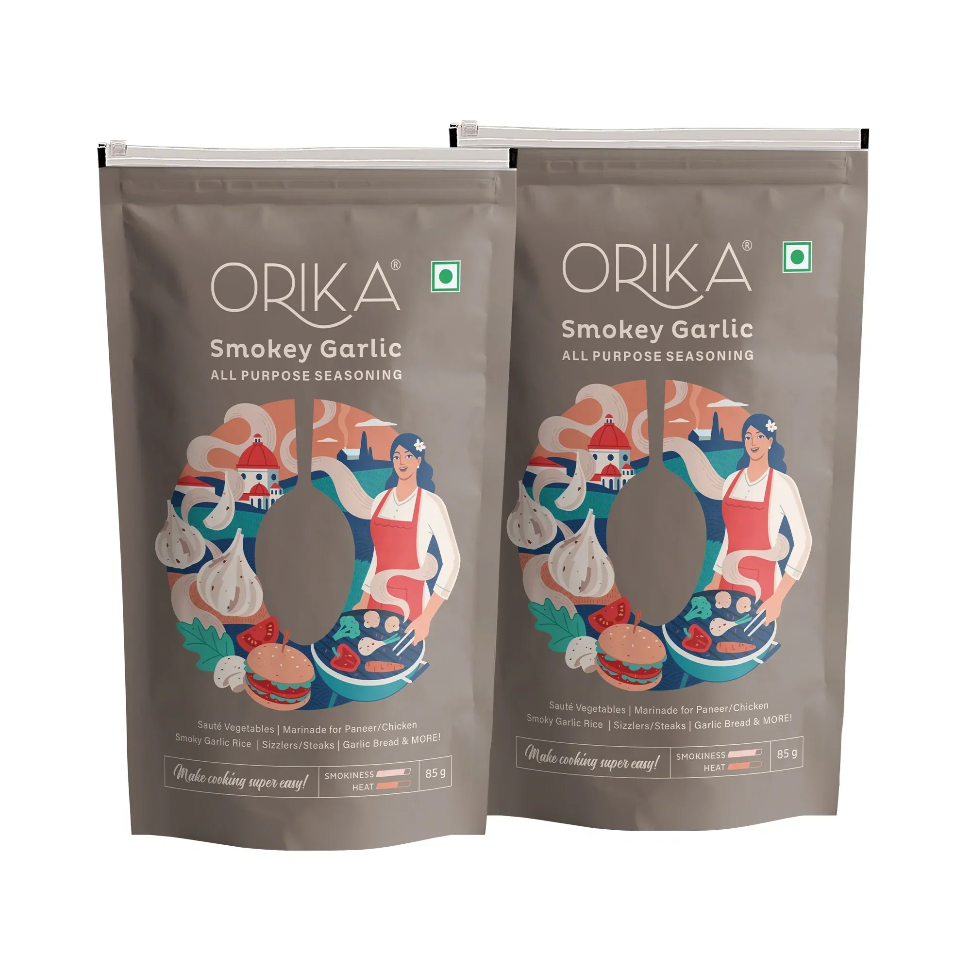 Orika Smokey Garlic All Purpose Seasoning, 85g - Image 11