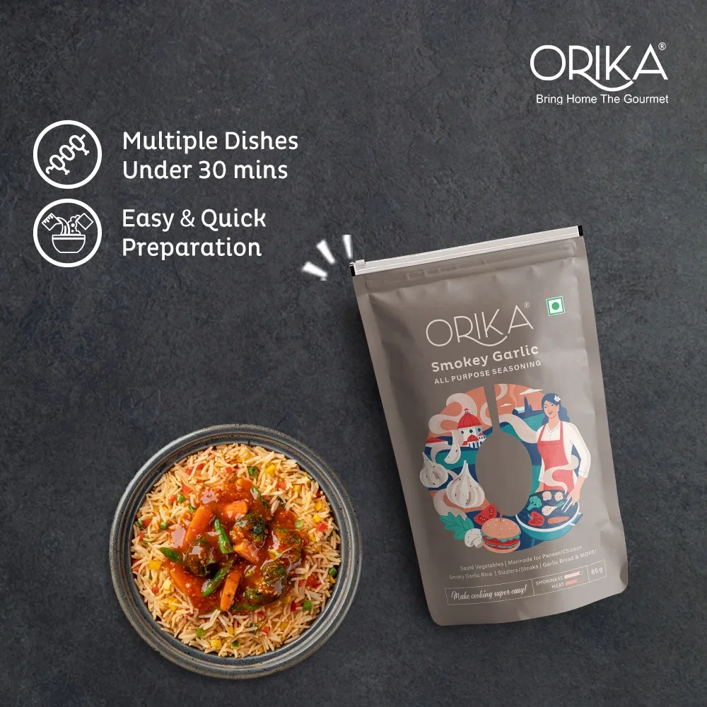 Orika Smokey Garlic All Purpose Seasoning, 85g - Image 6