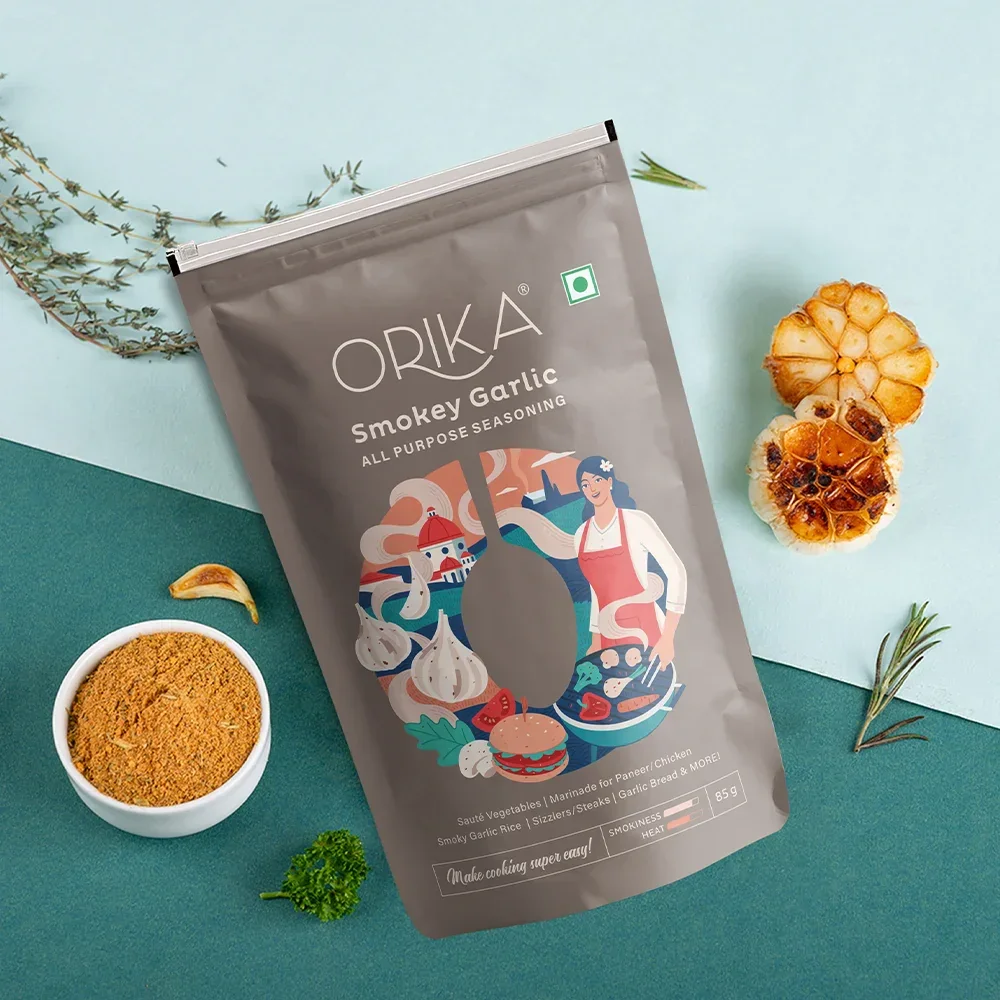Orika Smokey Garlic All Purpose Seasoning, 85g - Image 7