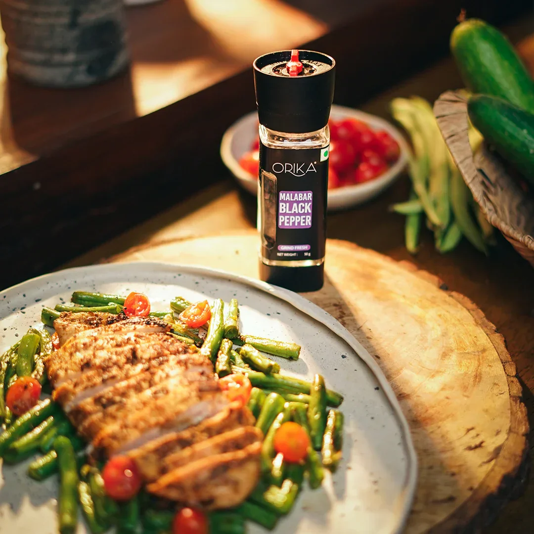 Orika Summer Hydration Trio | Gond Katira (80g), Pink Salt Grinder (100g) & Black Pepper Grinder (50g) - Image 6