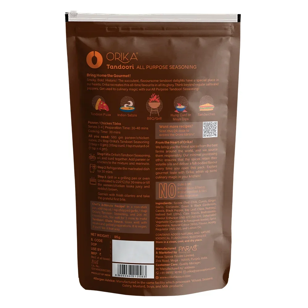 Orika Tandoori All Purpose Seasoning | 85g - Image 11