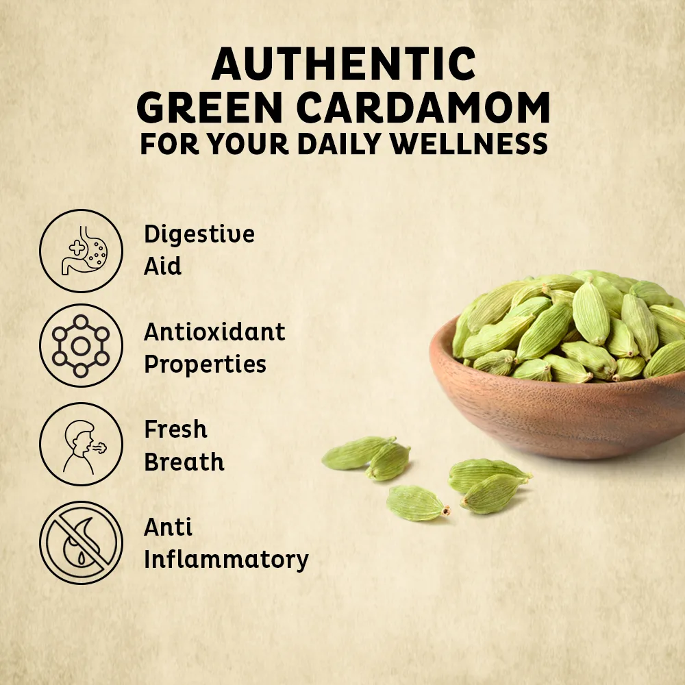 Orika's Idukki Bold Green Cardamom | 50g - Image 3