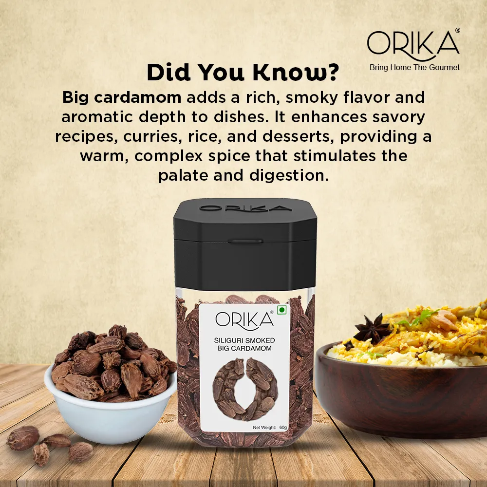 Orika's Siliguri Smoked Big Cardamom | 60g - Image 10
