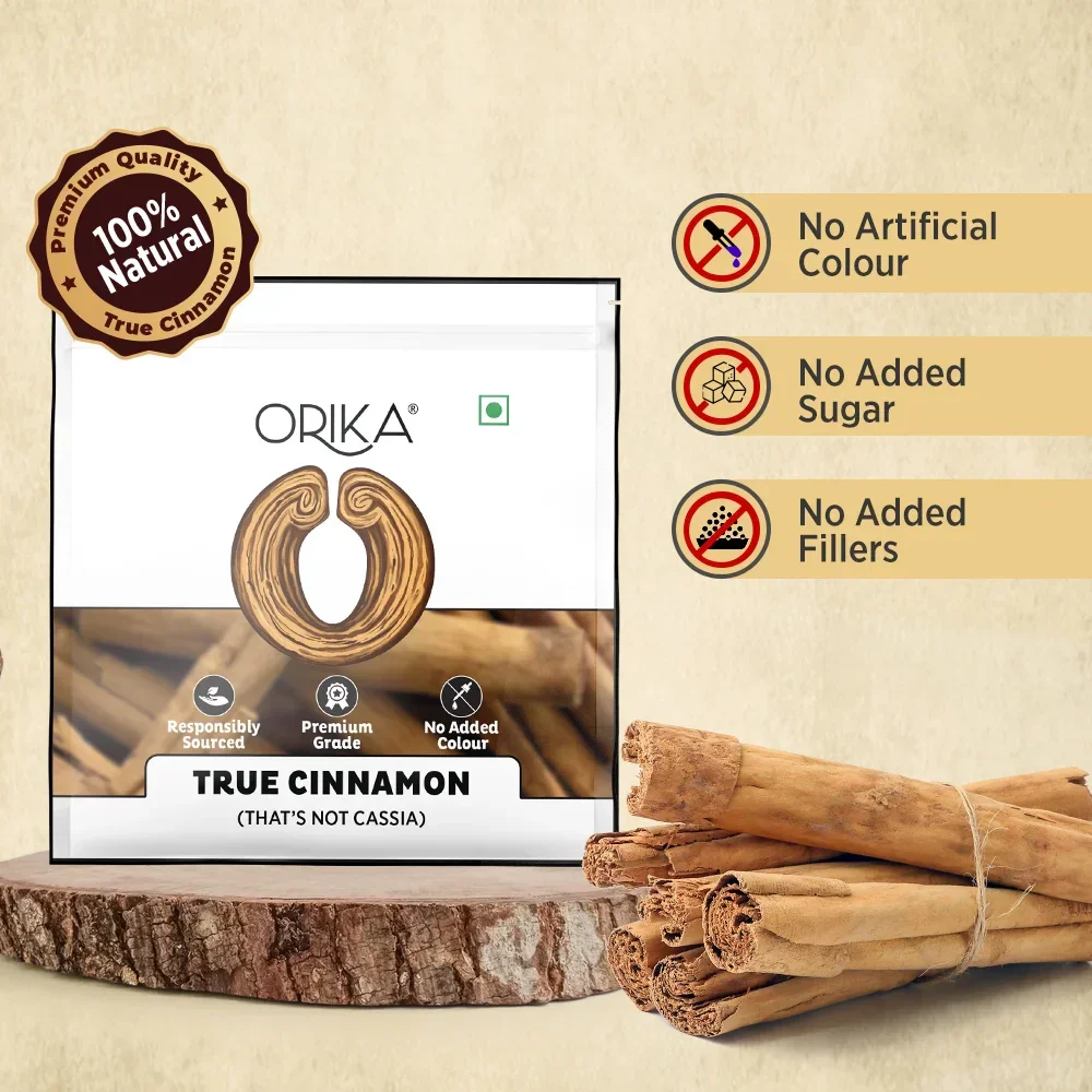 Orika's True Cinnamon (That's Not Cassia) | Dalchini | 40 Gm - Image 4