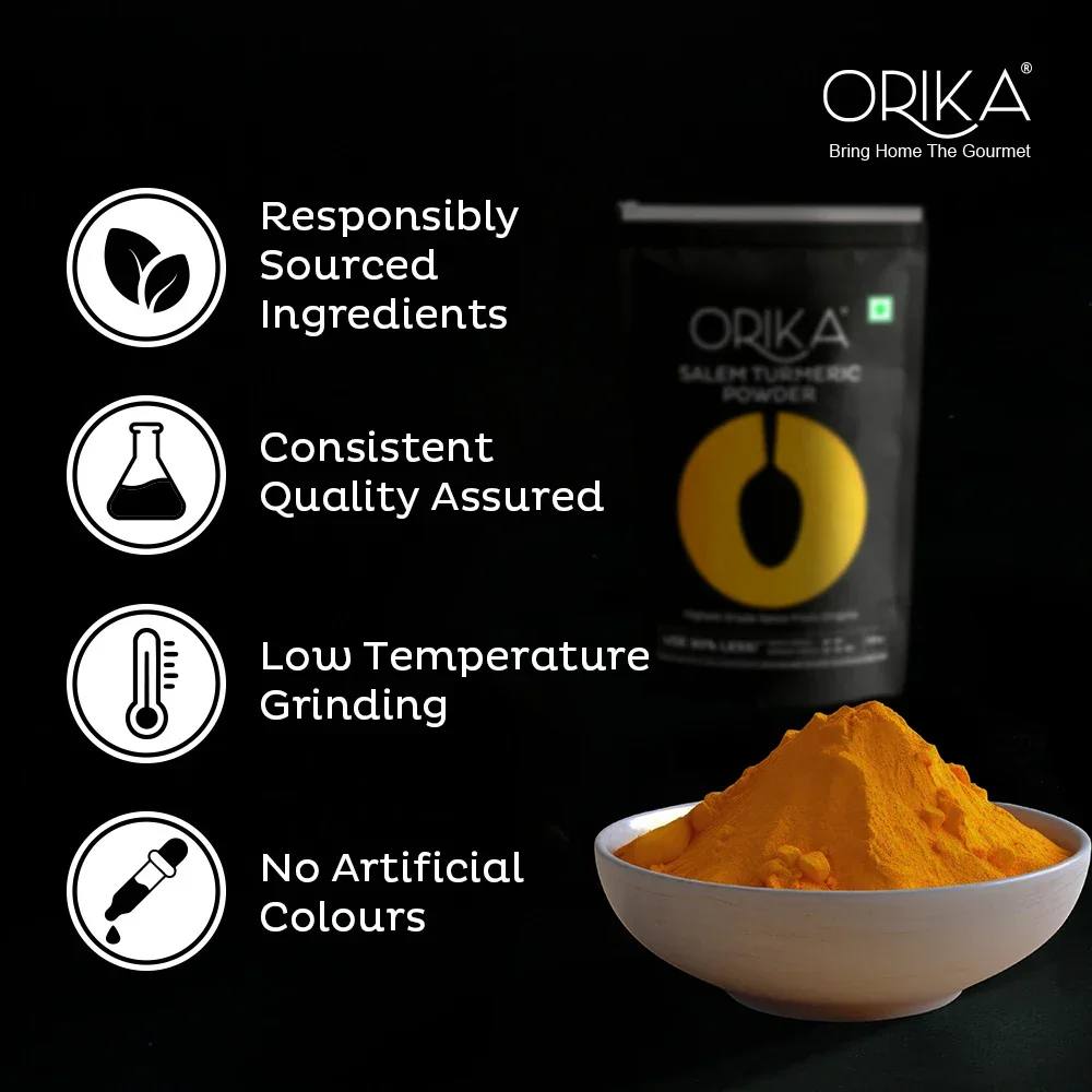 Salem Turmeric Powder (100g, 200g, 500gm) - Image 3