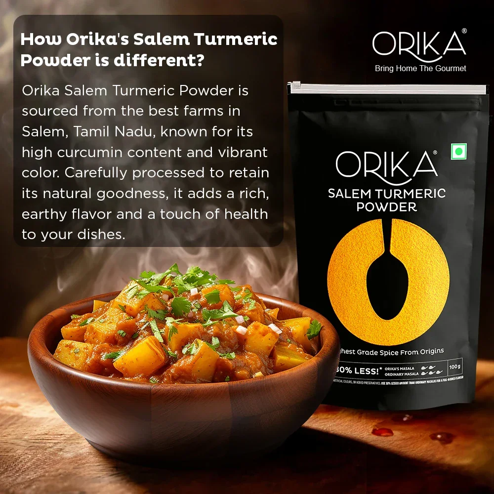 Salem Turmeric Powder (100g, 200g, 500gm) - Image 4
