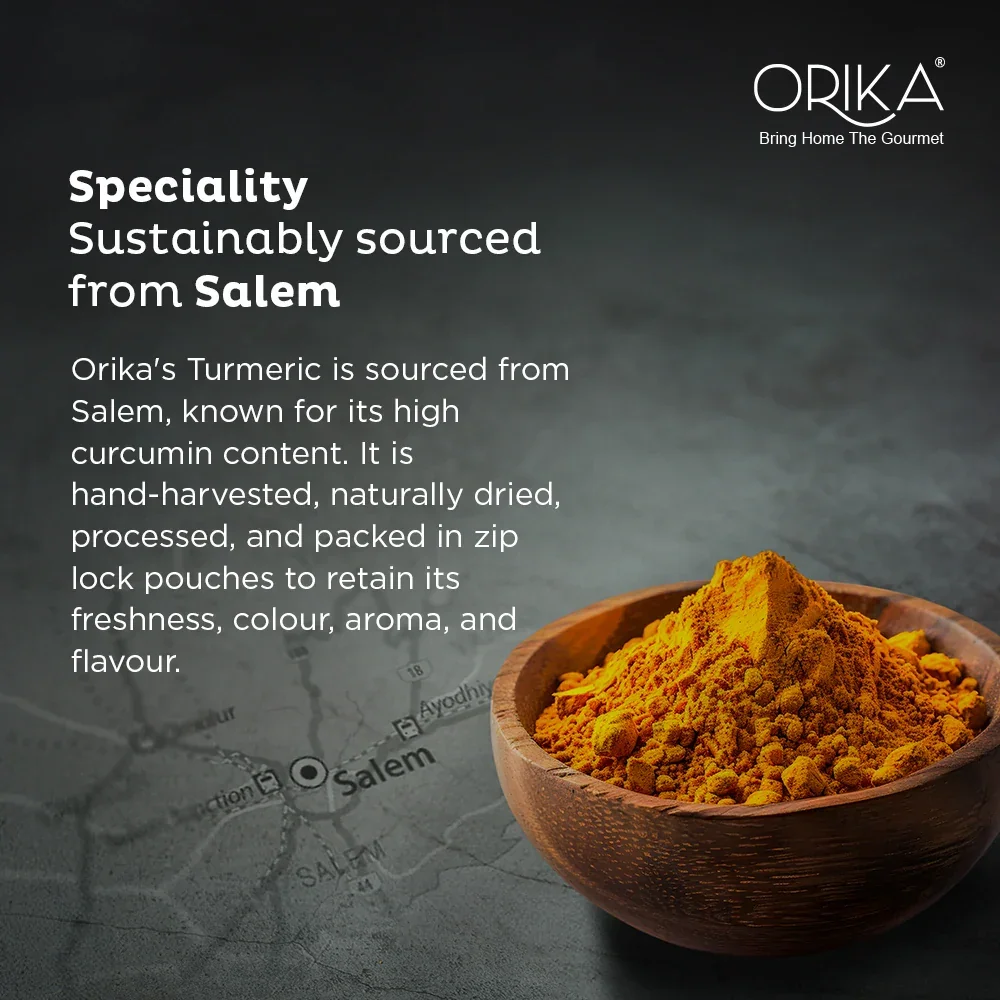 Salem Turmeric Powder (100g, 200g, 500gm) - Image 5