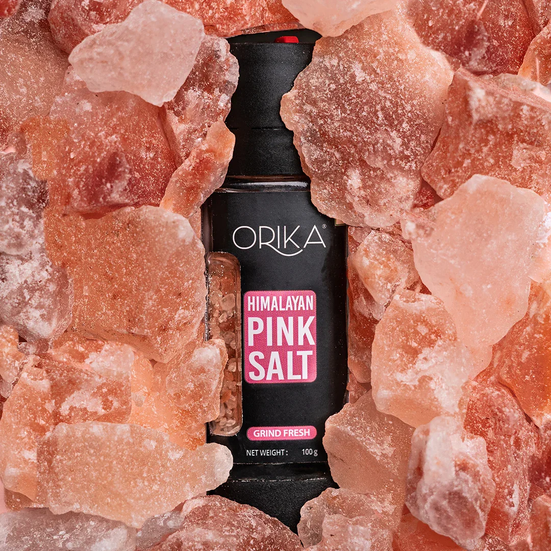 Sea Salt 100g, Pink Salt 100g & Black Pepper 50g,Table Grinder Combo - Image 6