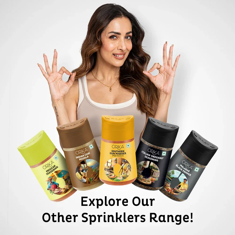 Orika Southern Gun Powder - Authentic South Indian Podi Masala | 70g Sprinkler - Image 7