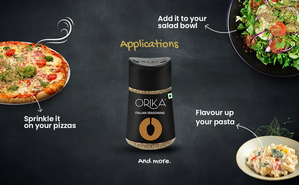 Italian Pizza Oregano Seasoning 60g + Red Chilli Flakes 45g Combo (Pack of 2) - Image 4