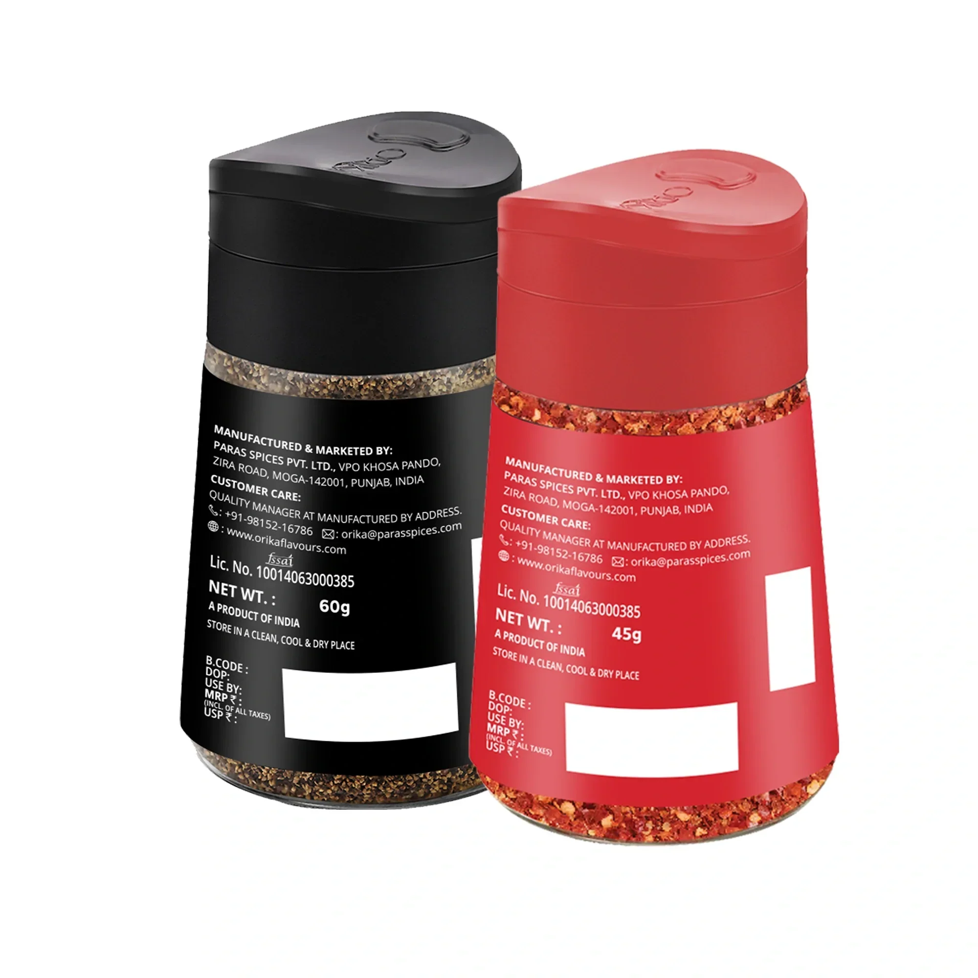 Italian Pizza Oregano Seasoning 60g + Red Chilli Flakes 45g Combo (Pack of 2) - Image 5