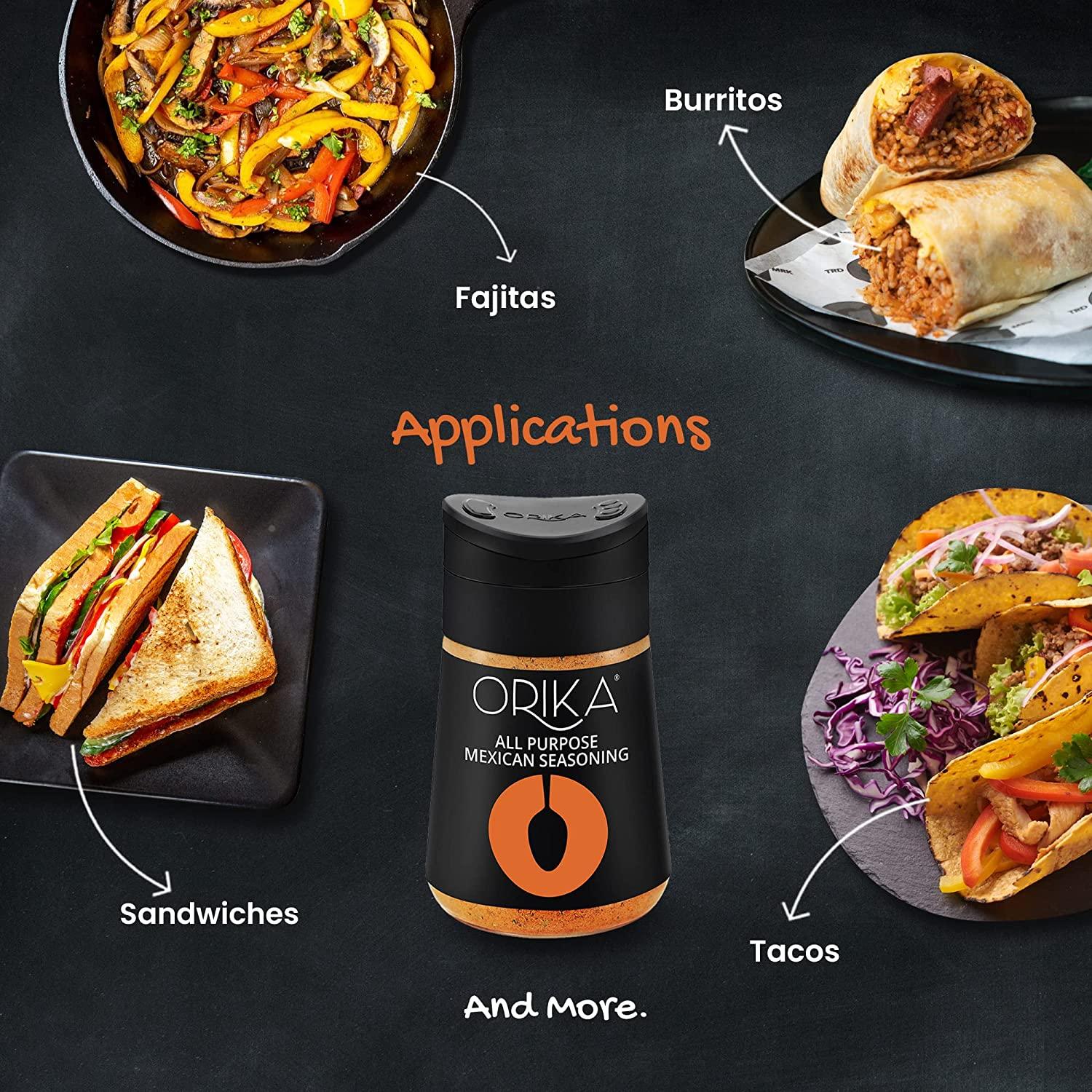 Table Sprinkler Combo (Chat Masala + Turkish Oregano + All Purpose Mexican Seasoning) (Pack of 3) - Image 5
